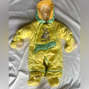 RARE vintage unisex baby snowsuit